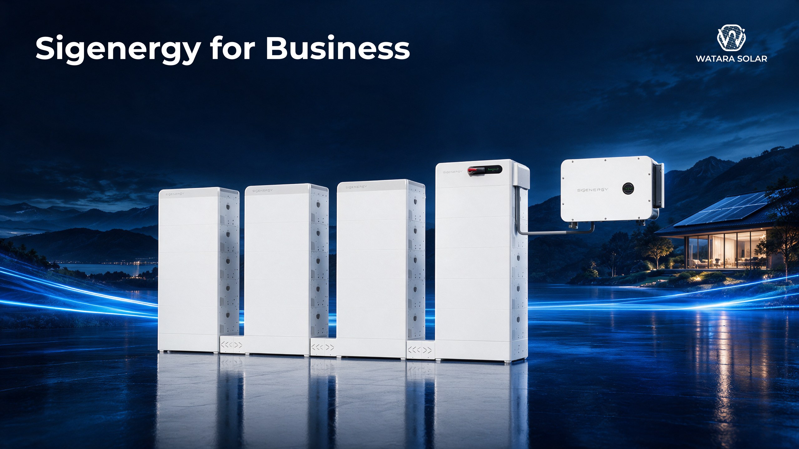 Sistem Sigenergy untuk rumah dan bisnis